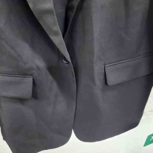 NWT Steve Madden Black Tailored Blazer Jacket Women’s XL - Picture 12 of 16